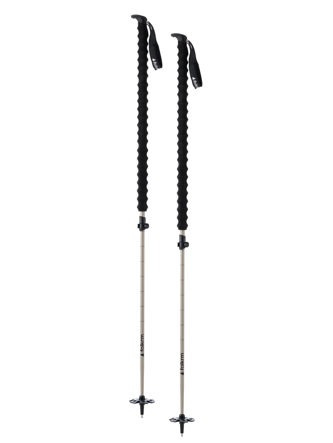 Pahto Adjustable Long Grip Backcountry Ski Pole | Folkrm