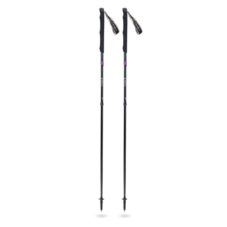 Folkrm Wonderland carbon folding trail running poles, full length pair